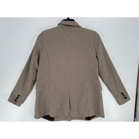 Joie blazer brown tan size M - Picture 10 of 11